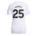 Manchester United Manuel Ugarte #25 Bortedrakt Dame 2025-26 Korte ermer